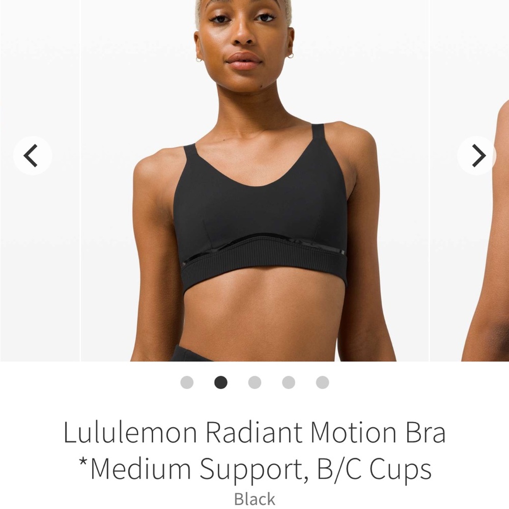 NWOT!! Lululemon Radiant Motion Bra
